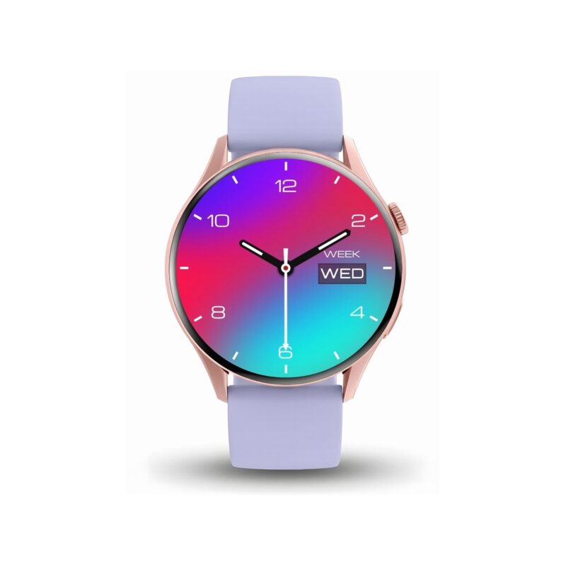 Smartwatch Gravity Różowe Złoto Pasek + Bransoleta GT11-7