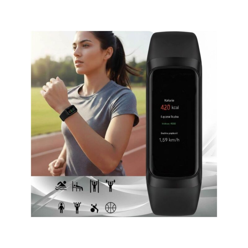 Smartband Gravity Czarny GT40-1