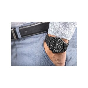 Zegarek Męski Giewont Chronograph Sapphire Czarny GW3520-B1