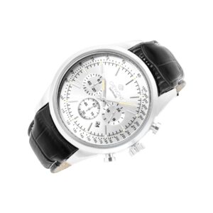 Zegarek Męski Giewont Chronograph Sapphire Srebrny GW7650-A1
