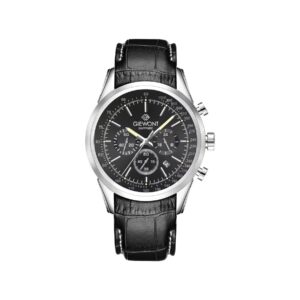 Zegarek Męski Giewont Chronograph Sapphire Srebrno Czarny GW7650-A2