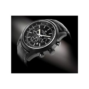 Zegarek Męski Giewont Chronograph Sapphire Czarny GW7650-A4