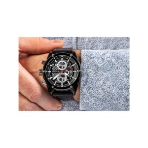 Zegarek Męski Giewont Chronograph Sapphire Czarny GW8810-A1