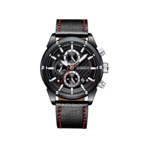 Zegarek Męski Giewont Chronograph Sapphire Czarny GW8810-A1