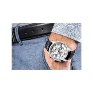 Zegarek Męski Giewont Chronograph Sapphire Srebrny GW6260-A1