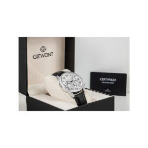 Zegarek Męski Giewont Chronograph Sapphire Srebrny GW6260-A1