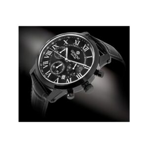 Zegarek Męski Giewont Chronograph Sapphire Czarny GW6260-A3