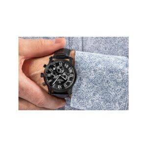 Zegarek Męski Giewont Chronograph Sapphire Czarny GW6260-A3