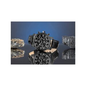 Zegarek Męski Giewont Chronograph Sapphire Czarny GW6260-A3