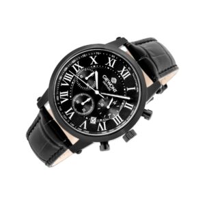 Zegarek Męski Giewont Chronograph Sapphire Czarny GW6260-A3