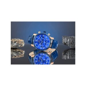 Zegarek Męski Giewont Chronograph Sapphire Miedziano Niebieski GW6260-A5