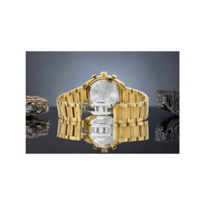 Zegarek Męski Giewont Chronograph Sapphire Złoto Czarny GW9580-B4