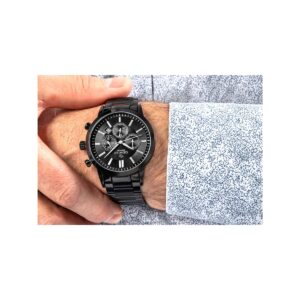 Zegarek Męski Giewont Chronograph Sapphire Czarny GW8510-B2