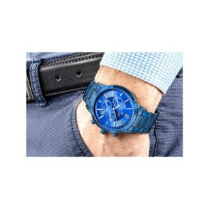 Zegarek Męski Giewont Chronograph Sapphire Niebieski GW8510-B4