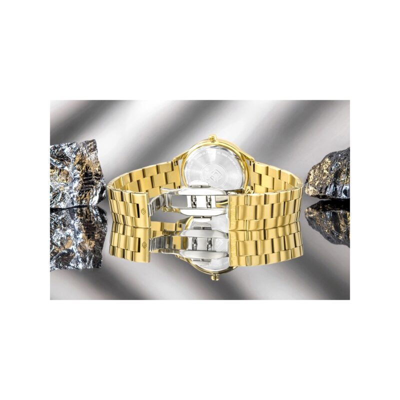 Zegarek Damski Giewont Sapphire Złoto Srebrny GW1140-B2