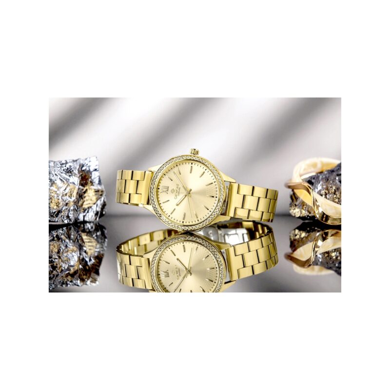 Zegarek Damski Giewont Sapphire Złoty GW1140-B3