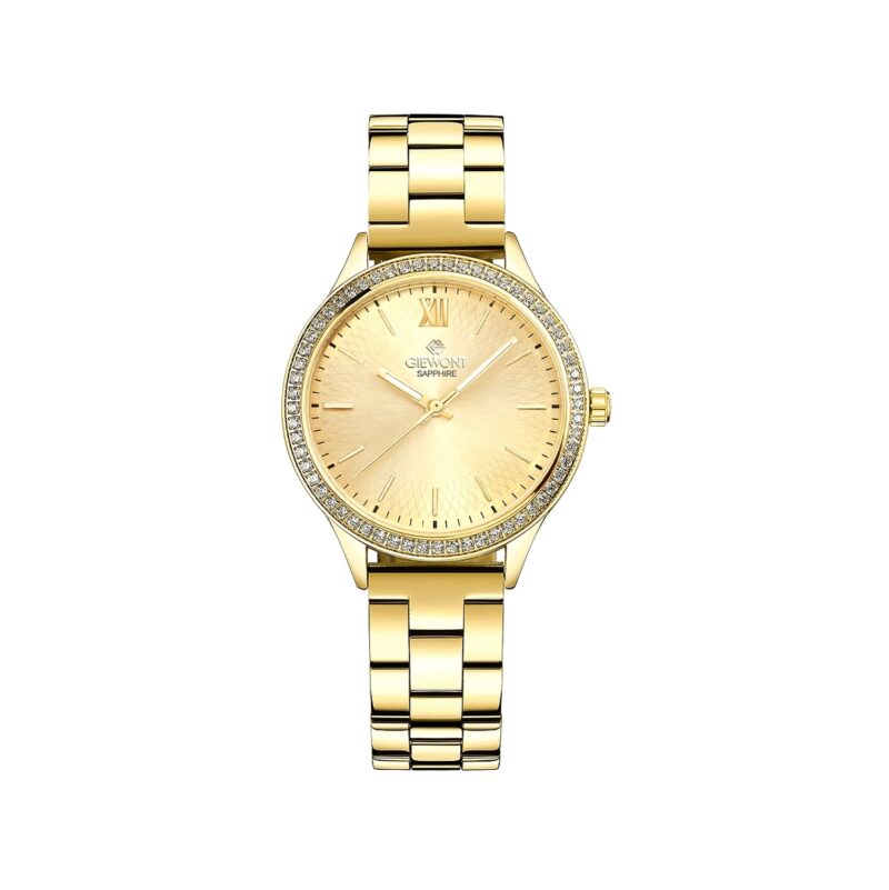 Zegarek Damski Giewont Sapphire Złoty GW1140-B3