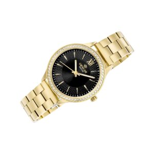 Zegarek Damski Giewont Sapphire Złoto Czarny GW1140-B4