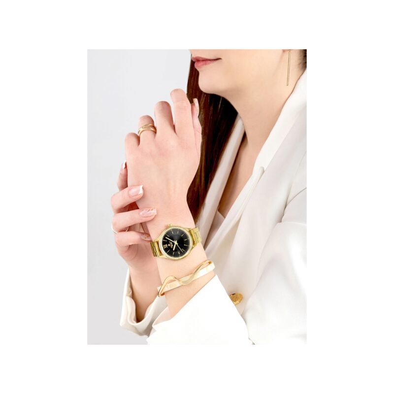 Zegarek Damski Giewont Sapphire Złoto Czarny GW1140-B4