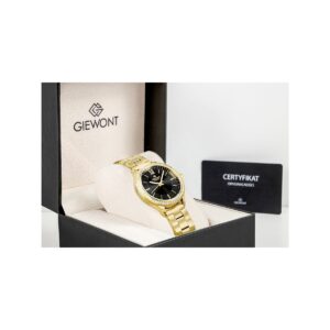 Zegarek Damski Giewont Sapphire Złoto Czarny GW1140-B4