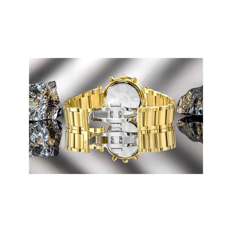 Zegarek Damski Giewont Sapphire Złoto Srebrny GW3380-B2