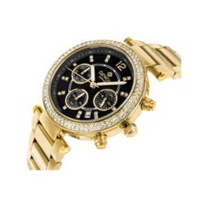 Zegarek Damski Giewont Sapphire Złoto Czarny GW3380-B3