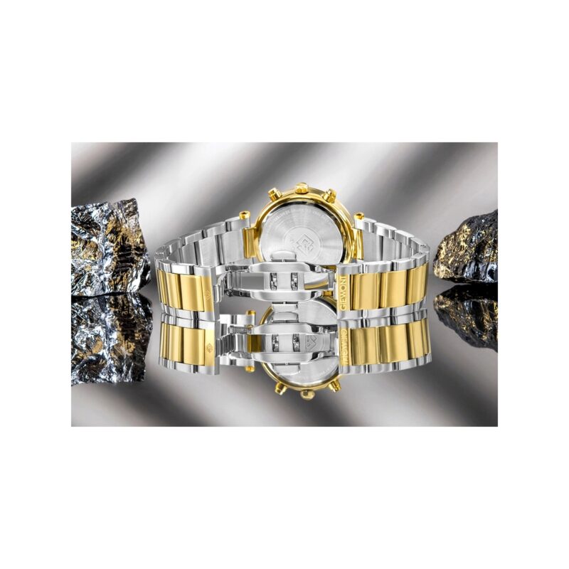 Zegarek Damski Giewont Sapphire Złoto Srebrny GW3380-B4