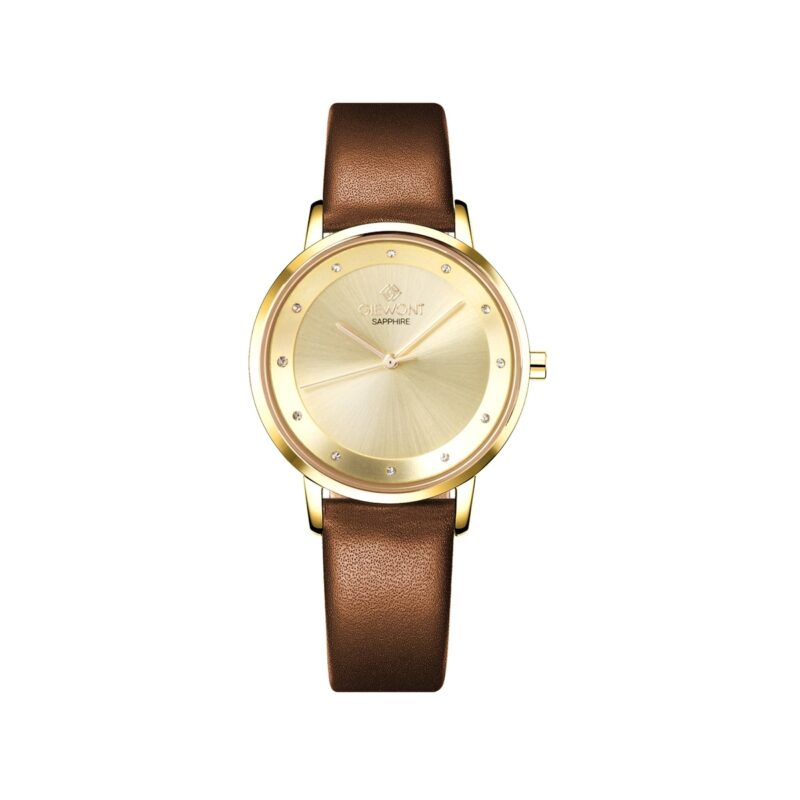 Zegarek Damski Giewont Sapphire Złoty GW4130-A2