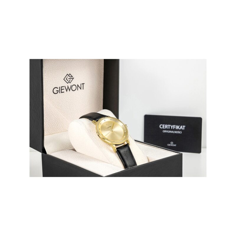 Zegarek Damski Giewont Sapphire Złoty GW4130-A3