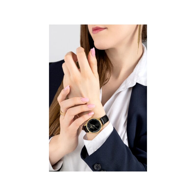 Zegarek Damski Giewont Sapphire Złoto Czarny GW4130-A4