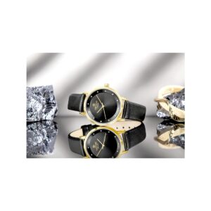 Zegarek Damski Giewont Sapphire Złoto Czarny GW4130-A4