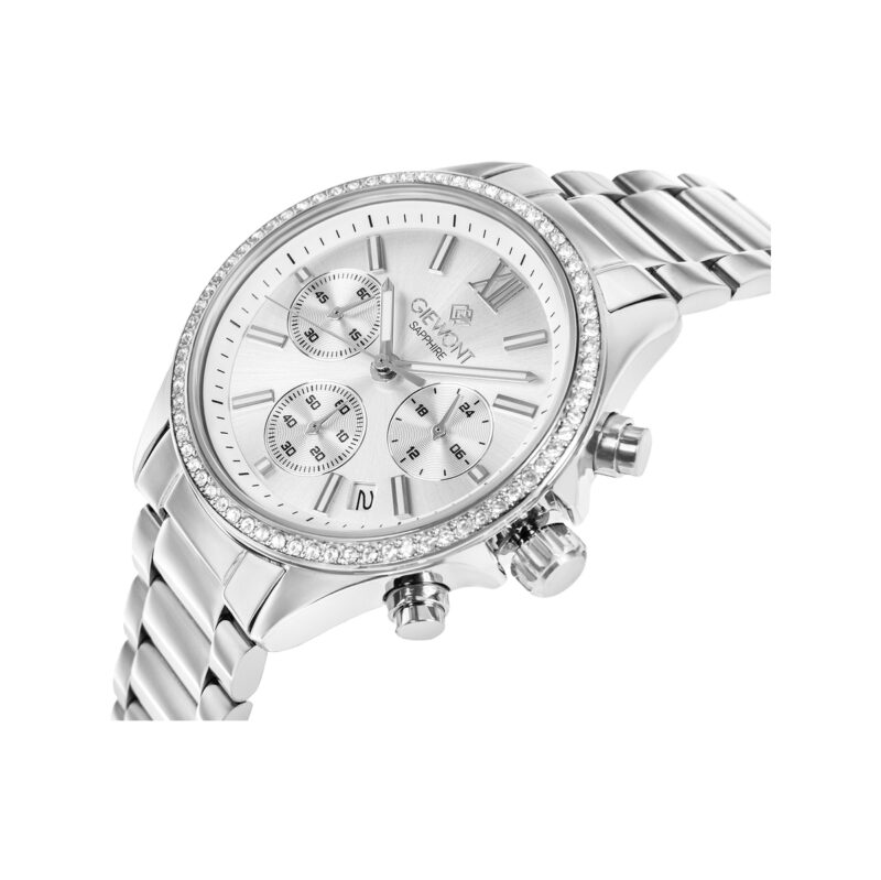 Zegarek Damski Giewont Sapphire Srebrny GW3670-B1