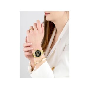 Zegarek Damski Giewont Sapphire Złoto Czarny GW3670-B3