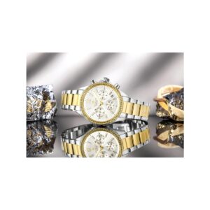 Zegarek Damski Giewont Sapphire Srebrno Złoty GW3670-B4