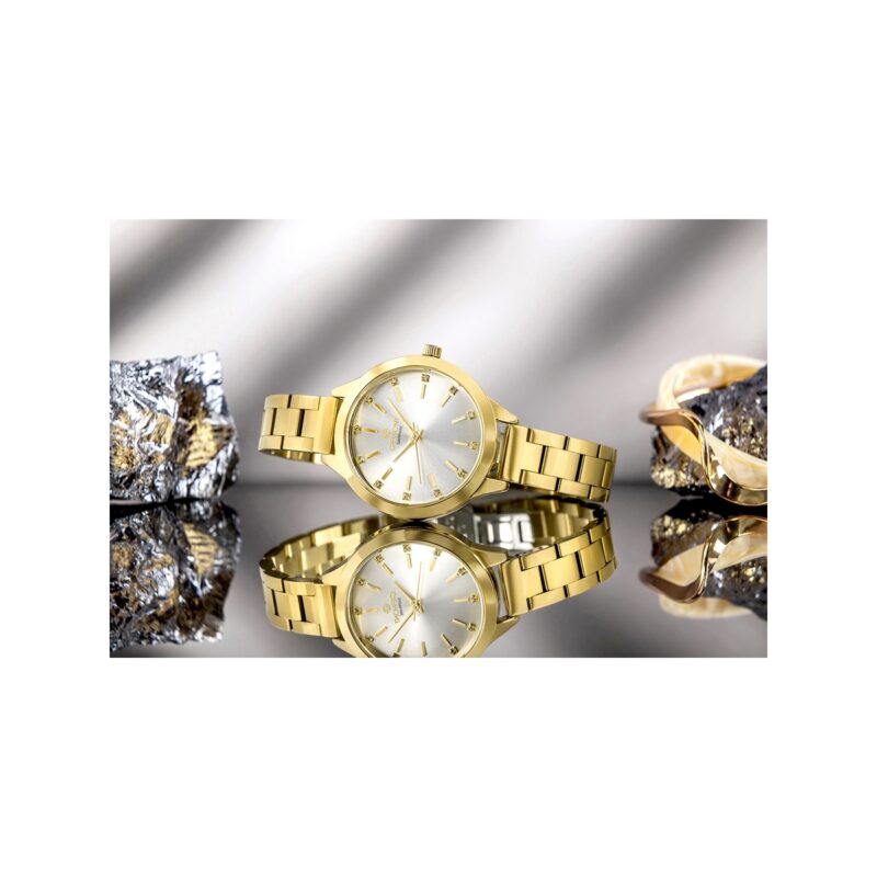 Zegarek Damski Giewont Sapphire Złoto Srebrny GW2720-B2