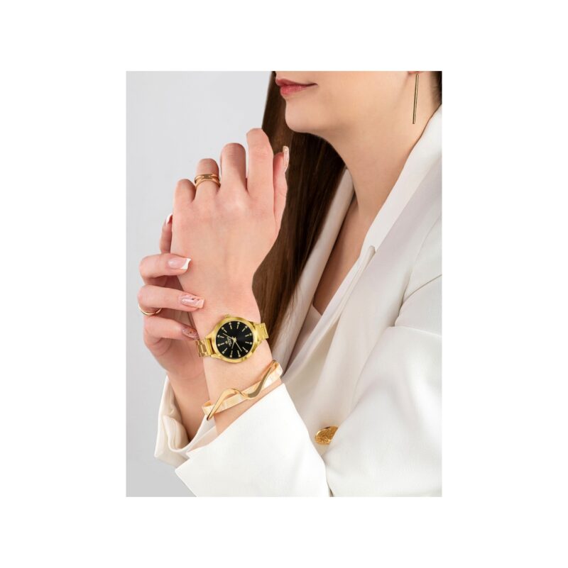 Zegarek Damski Giewont Sapphire Złoto Czarny GW2720-B3