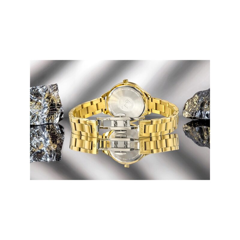 Zegarek Damski Giewont Sapphire Złoto Czarny GW2720-B3