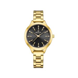 Zegarek Damski Giewont Sapphire Złoto Czarny GW2720-B3