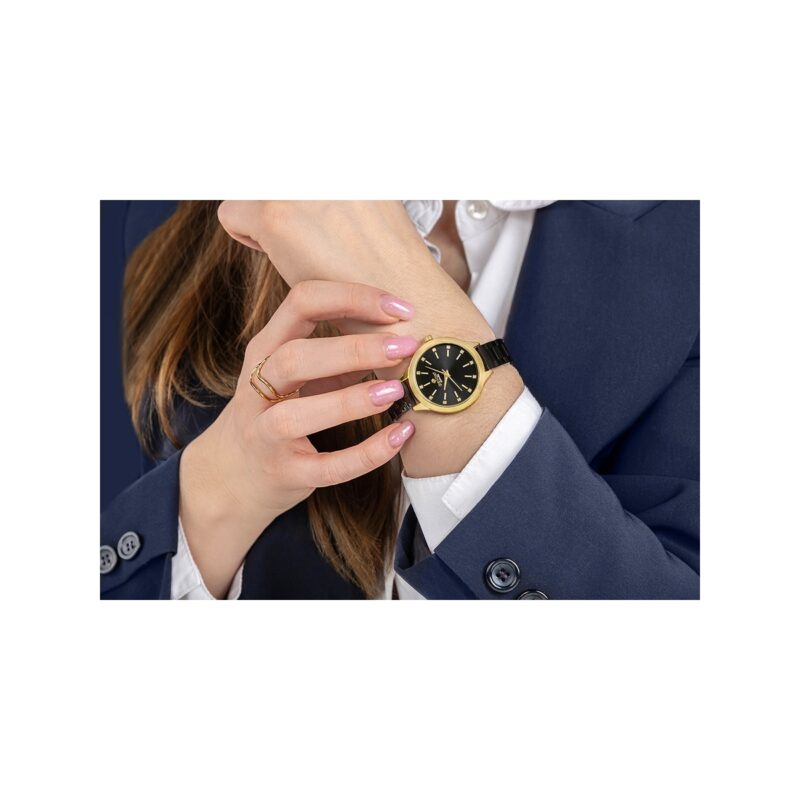 Zegarek Damski Giewont Sapphire Złoto Czarny GW2720-B4