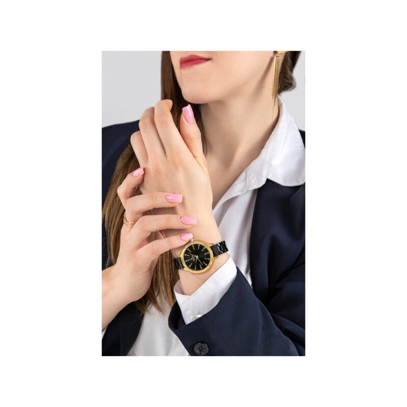 Zegarek Damski Giewont Sapphire Złoto Czarny GW2720-B4