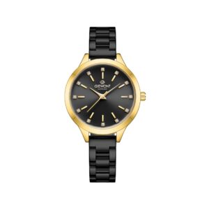 Zegarek Damski Giewont Sapphire Złoto Czarny GW2720-B4