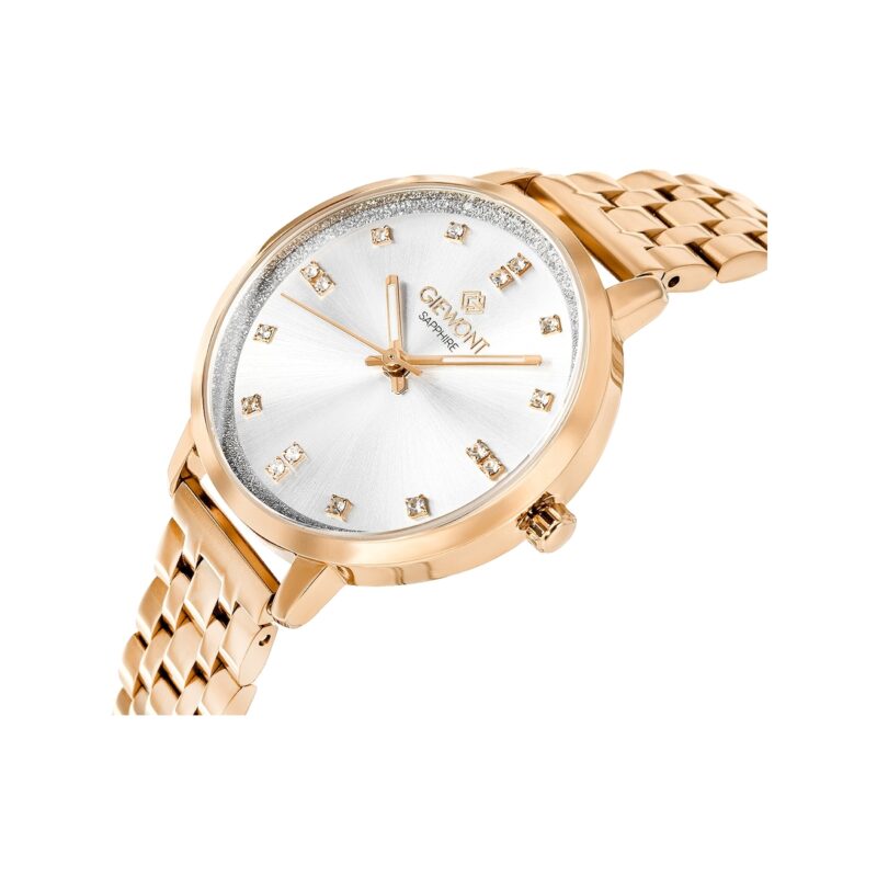 Zegarek Damski Giewont Sapphire Różowe Złoto GW7370-B3