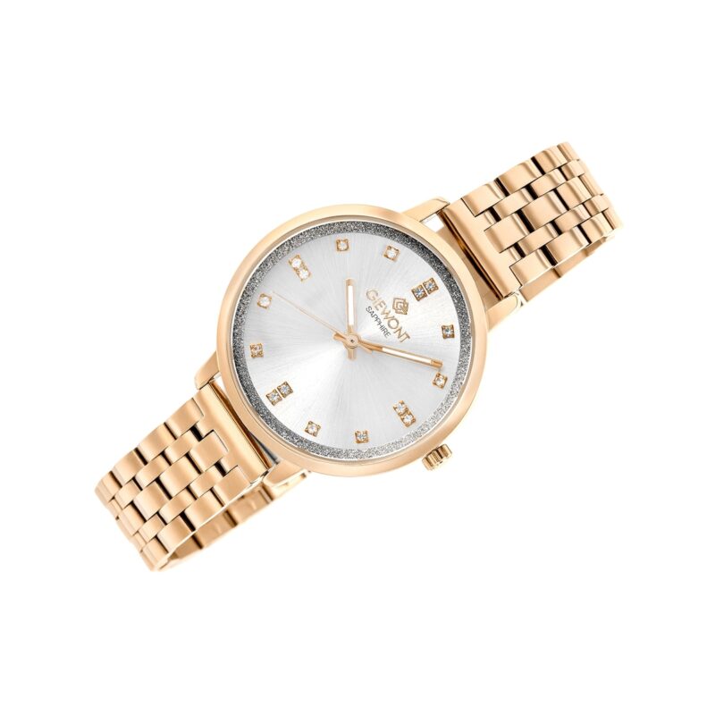 Zegarek Damski Giewont Sapphire Różowe Złoto GW7370-B3