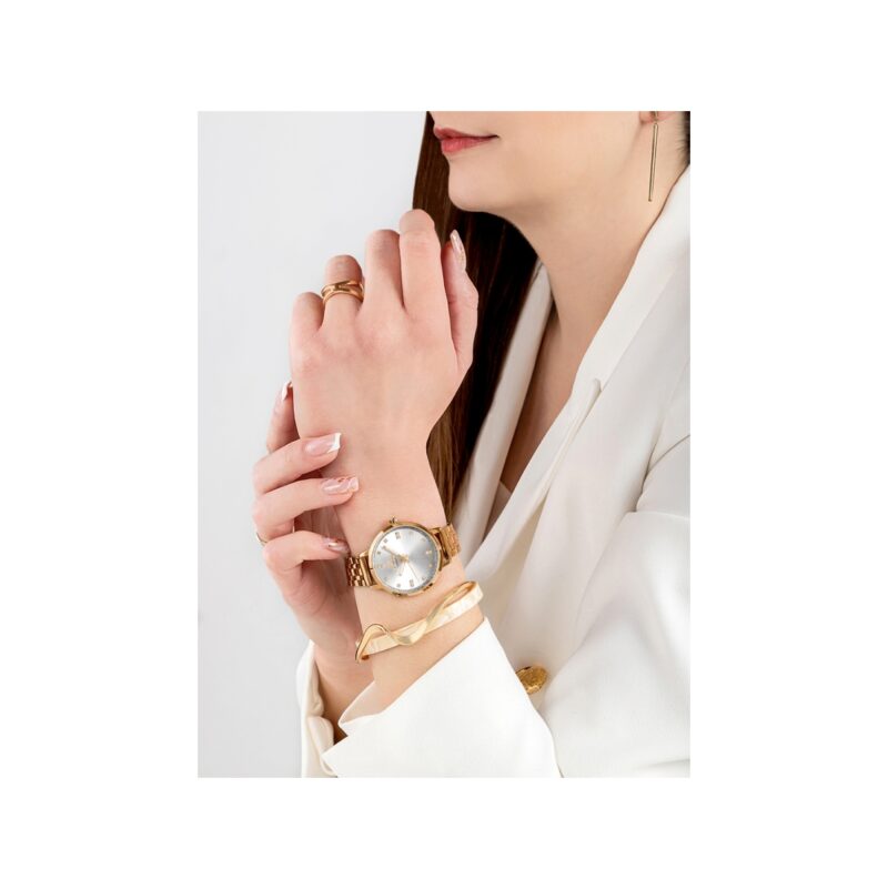 Zegarek Damski Giewont Sapphire Różowe Złoto GW7370-B3