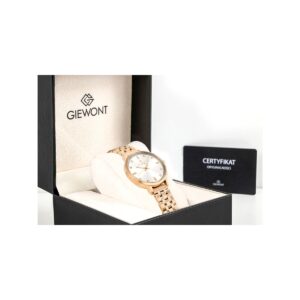 Zegarek Damski Giewont Sapphire Różowe Złoto GW7370-B3