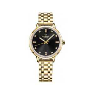 Zegarek Damski Giewont Sapphire Złoto Czarny GW7370-B4