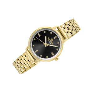 Zegarek Damski Giewont Sapphire Złoto Czarny GW7370-B4