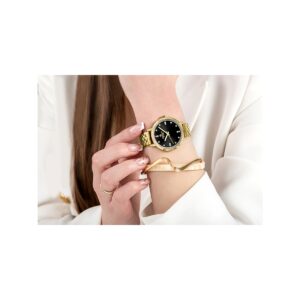 Zegarek Damski Giewont Sapphire Złoto Czarny GW7370-B4