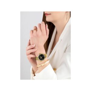 Zegarek Damski Giewont Sapphire Złoto Czarny GW7370-B4