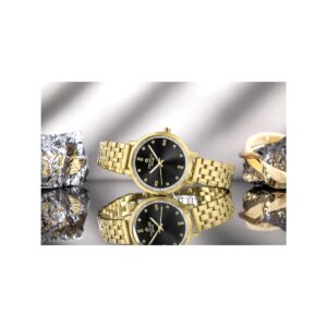 Zegarek Damski Giewont Sapphire Złoto Czarny GW7370-B4